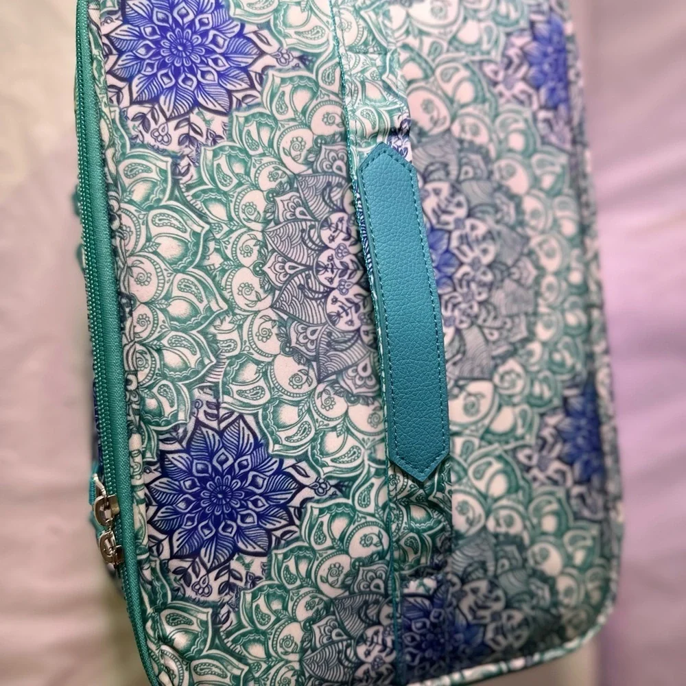 Floral Blue Storage Organizer